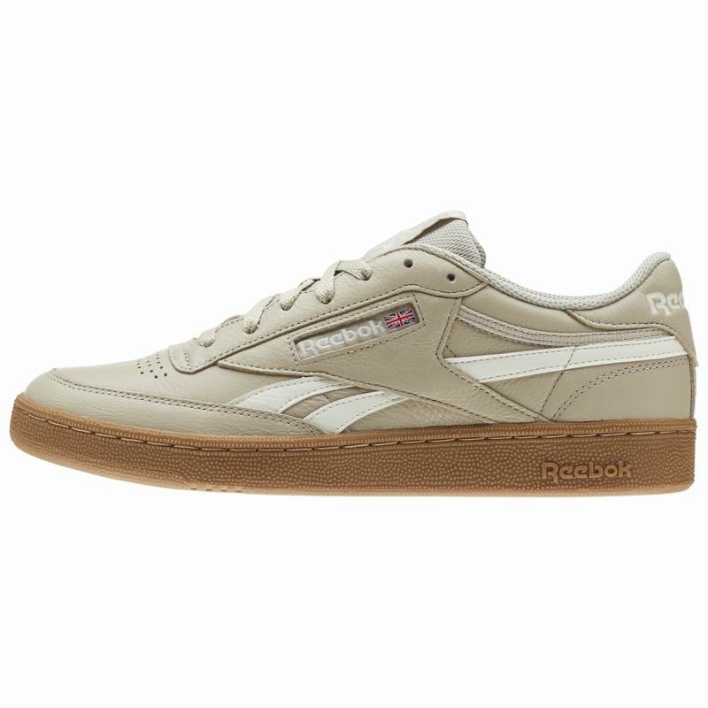 Reebok Revenge Plus Indoor Tenisky Panske - Béžové/Biele GQ7610BA